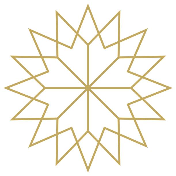 Christmas Star abstract outline vector in Gold. Isolated Background. Christmas Symbol for Jesus birth.
Useable for background, wall paper, invitation, calendar, greeting cards etc. sterne stock illustrations