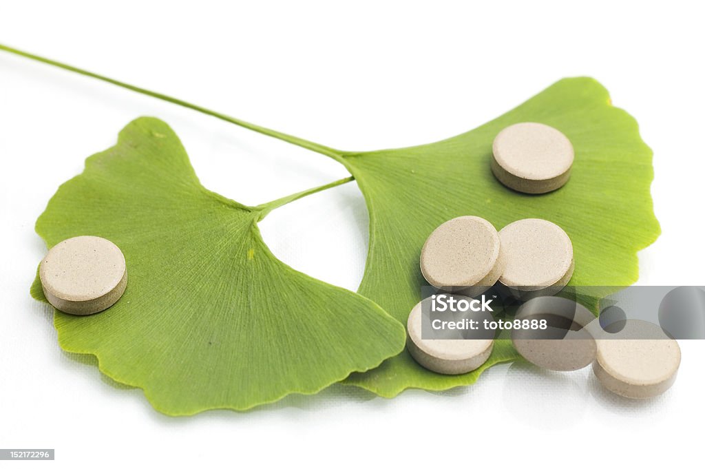 Ginkgo Biloba - Foto de stock de Asistencia sanitaria y medicina libre de derechos