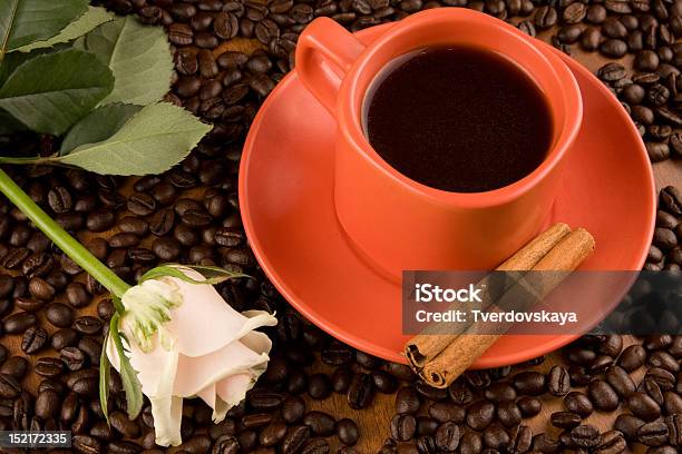 Rote Tasse Kaffee Stockfoto und mehr Bilder von Aromatherapie - Aromatherapie, Bildhintergrund, Braun