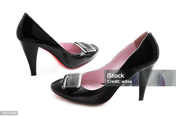 Black Shoes Stock Photo - Download Image Now - Beauty, Black Color, Bright