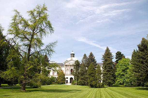 istock Park in front of the manor house 152175293