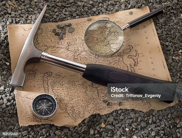 Wissenschaftliche Expedition Stockfoto und mehr Bilder von Archäologie - Archäologie, Geologie, Hammer