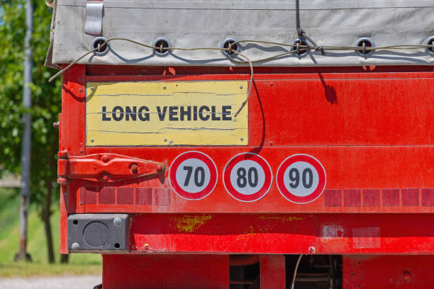 istock Long Vehicle Truck Trailer 1521758732