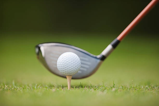 istock Close-Up of Golf Club, Ball & Tee 152177100