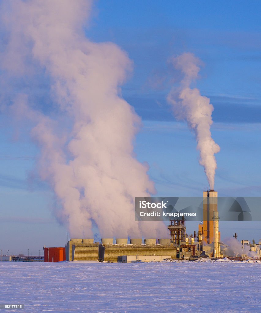 Chemische Verarbeitungsbetrieb - Lizenzfrei Ausrüstung und Geräte Stock-Foto