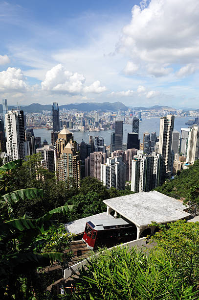 istock Hong Kong Victoria Peak with a clear sky 152177707