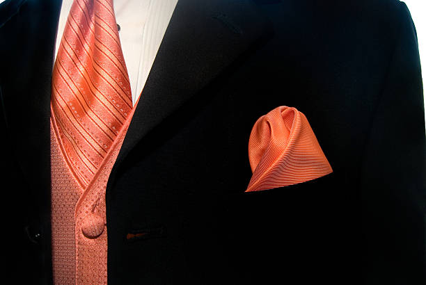 mespilia estilo - handkerchief necktie fashion tuxedo fotografías e imágenes de stock