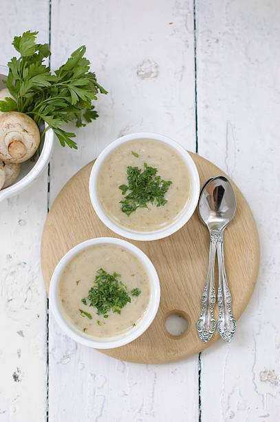 istock Mushroom soup with parsley 152177920