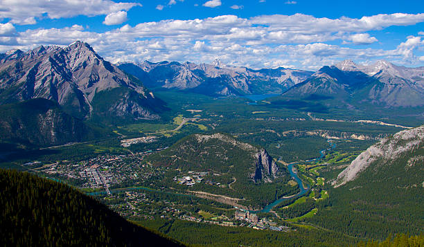 istock Bird's eye view of Banff 152178421