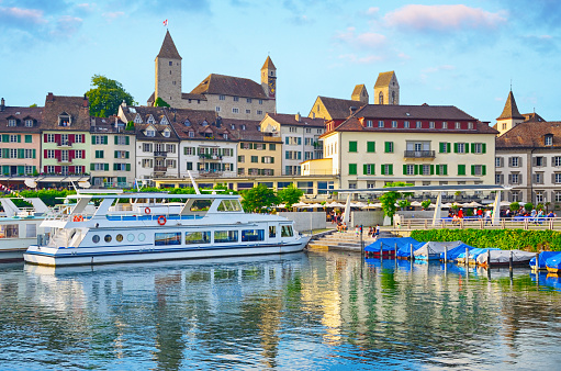 Rapperswil is a former municipality in Switzerland, located at the east side of the Lake Zurich