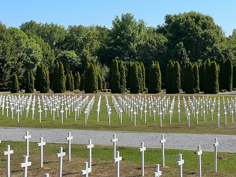 Memorial cemetery of the victims of the Homeland War in Vukovar - Croatia (Memorijalno groblje žrtava iz Domovinskog rata u Vukovaru - Novo groblje Dubrava - Srijem, Hrvatska)