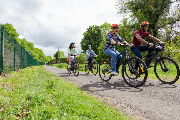 istock Having Fun on the Community Bicycle Ride 1521821278
