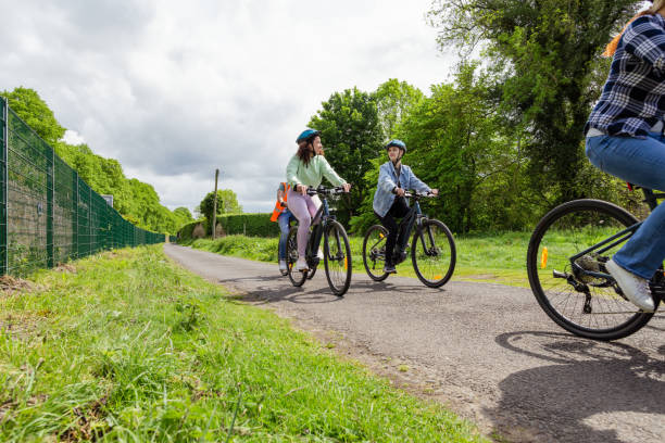 istock Catching Up with Friends on the Bicycle Ride 1521821373