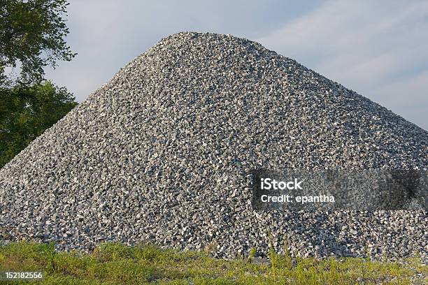 Haufen Von Gravel Stockfoto und mehr Bilder von Bergbau - Bergbau, Fels, Fotografie