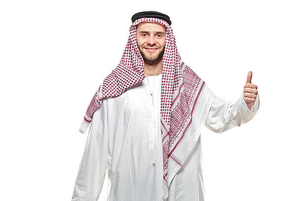 istock Arab person with a thumbs up 152182620