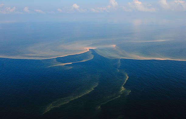 Oil Spill Aerial View