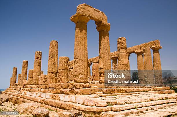 The Ruins Temple Of Hera Lacinia Stock Photo - Download Image Now - Ancient Greece, Ancient, Archaeology