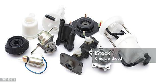 Auto Parts Stock Photo - Download Image Now - Machine Part, Black Color, Extreme Close-Up