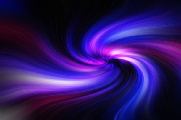 istock colorful waveform wave like abstract geometry vortical flow vortex graphic and swirl pattern glow motion effect with blue purple mix white light for digital art illustration background wallpaper 1521879036
