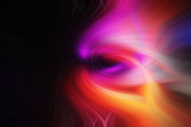 istock colorful waveform wave like abstract geometry vortical flow vortex graphic and swirl pattern glow motion effect with orange purple mix white light for digital art illustration background wallpaper 1521879559