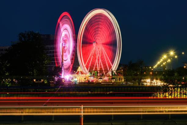 istock Cracow Eye Observation Wheel fun park 1521915020