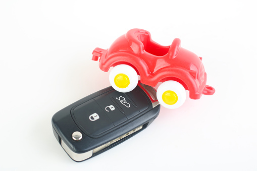 Small toy car and Remote control car key