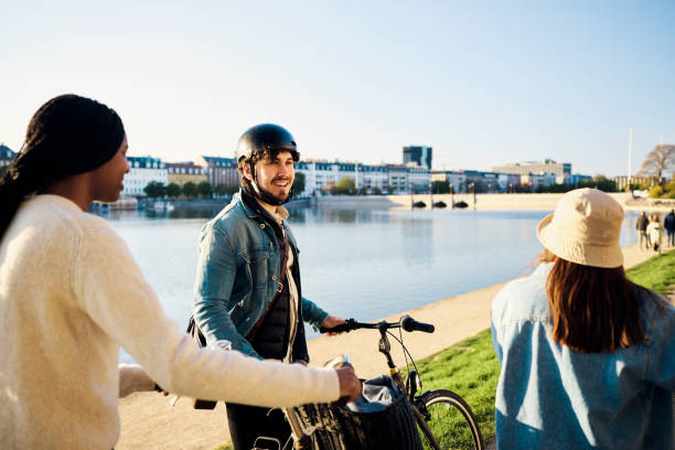istock Urban Adventure: Group of Friends Embark on a Fun-filled Biking Expedition 1522149308