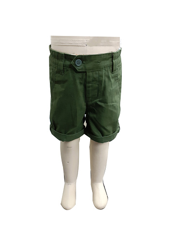 Green colour short for older boys