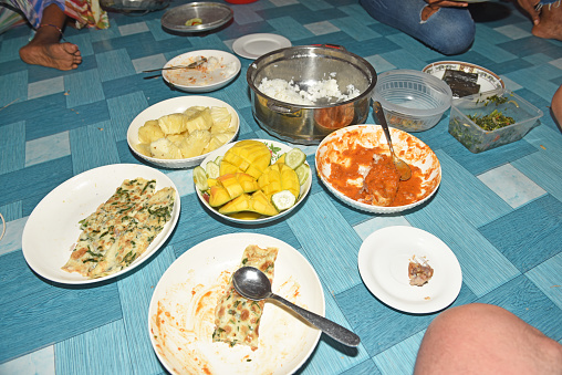 Meal, Realistic food of poor locals in ZanzibarMeal, Realistic food of locals in Zanzibar