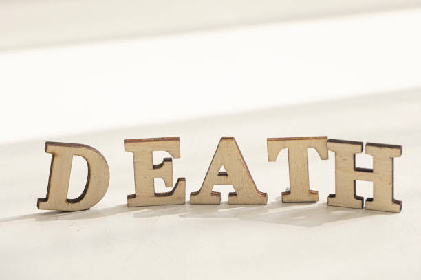 istock DEATH text on ivory floor for your desing. 1522288508