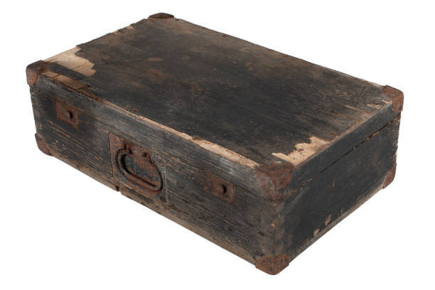 WW2 German Army ammunition wooden crate.