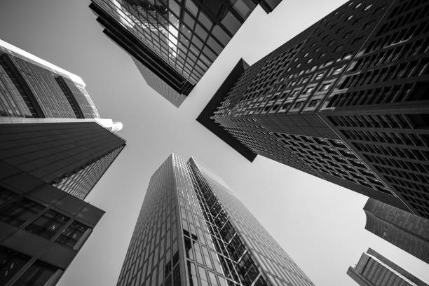 istock Up View on skyscrapers in Frankfurt Am Main, Germany 1522317446