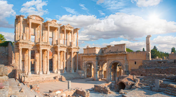 istock Celsus Library in Ephesus, Turkey 1522355862