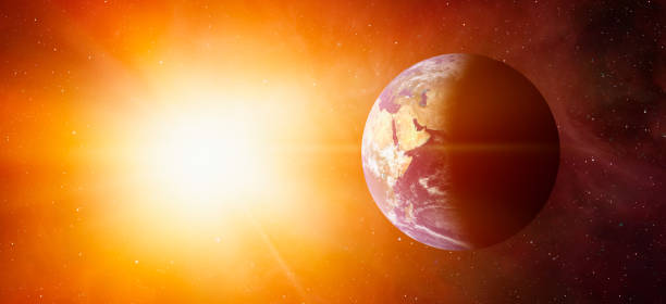 istock Planet Earth with a spectacular sunset 1522368561