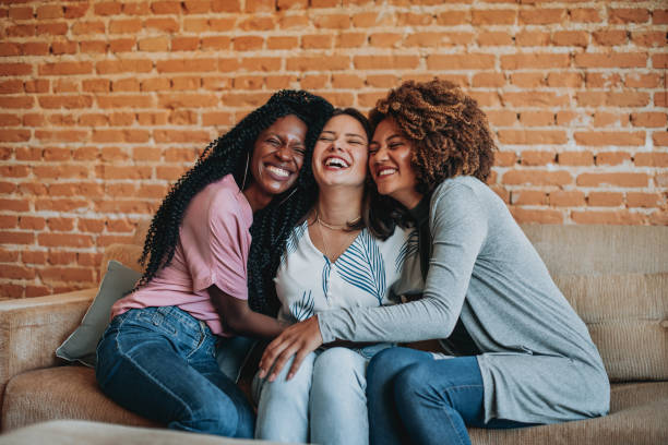 istock Group of friends gathered together talking and having fun 1522411897
