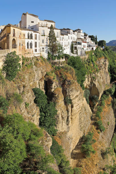 cliff-top architecture of Ronda (Andalusia, Spain).
