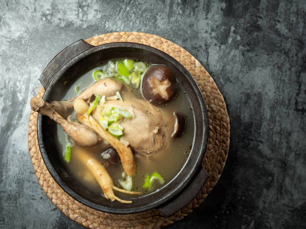 istock samgyetang, chicken soup with ginseng 1522434134