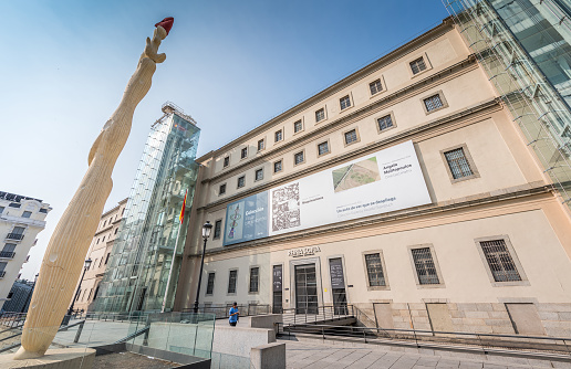 Berlin, Germany - November 11, 2023: The Old National Gallery in Berlin, Germany.