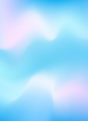 Smooth gradient background with pastel blue and pink colors. Vector abstract background for your design