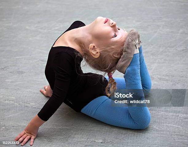 Little Gymnast Stock Photo - Download Image Now - Beautiful People, Beauty, Blond Hair