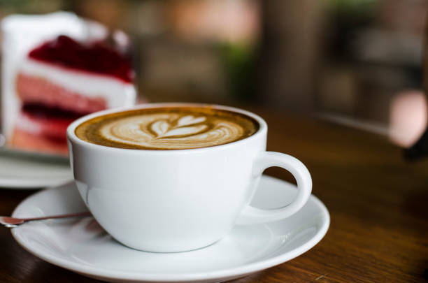 istock coffee and cake in cafe smoot and relax feel 1522545616