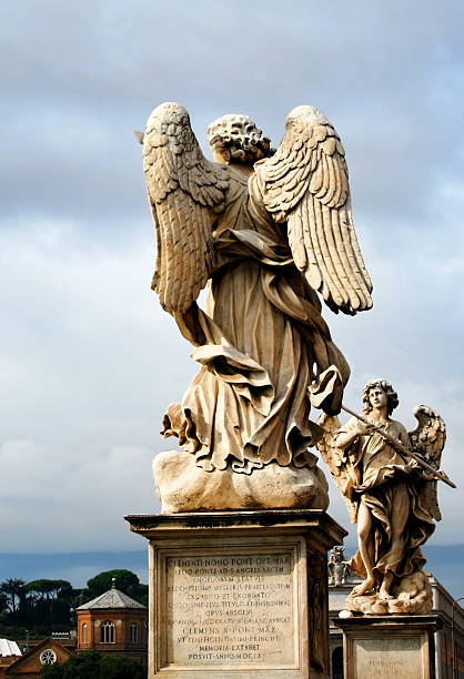 Roman Angels stock photo
