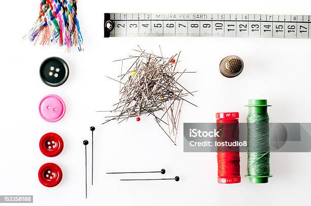 The Dressmaker Stock Photo - Download Image Now - Brooch, Horizontal, Knitting