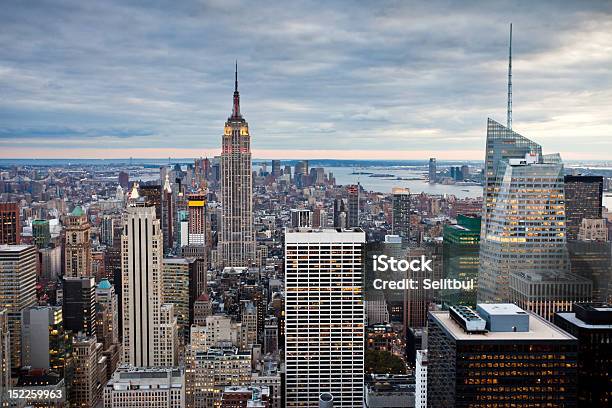 Городской Пейзаж Манхэттенаньюйорк — стоковые фотографии и другие картинки Без людей - Без людей, Большой город, Верхняя часть