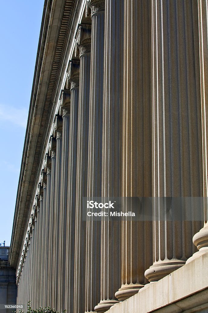 Estados Unidos Departamento do Tesouro - Foto de stock de Arquitetura royalty-free