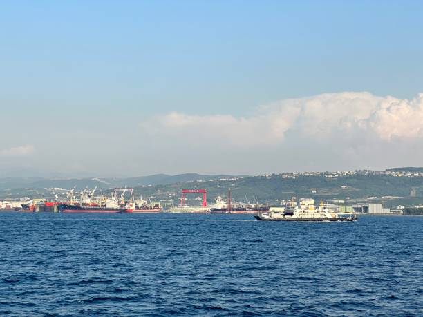 istock Pessenger ships on the sea in Istanbul, Turkey 1522860700