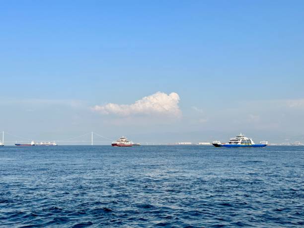 istock Pessenger ships on the sea in Istanbul, Turkey 1522872152