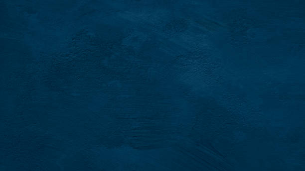 istock Beautiful  abstract grunge decorative navy blue dark stucco wall background, art rough stylized texture web banner with space for text 1522938938