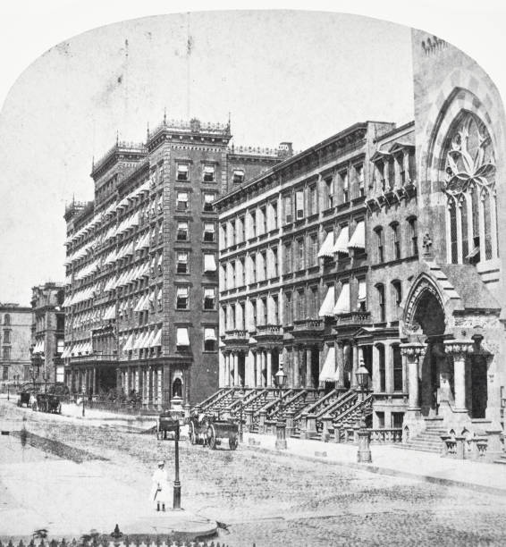 istock New York City, Windsor hotel, Fifth Avenue, 1880 1522963833