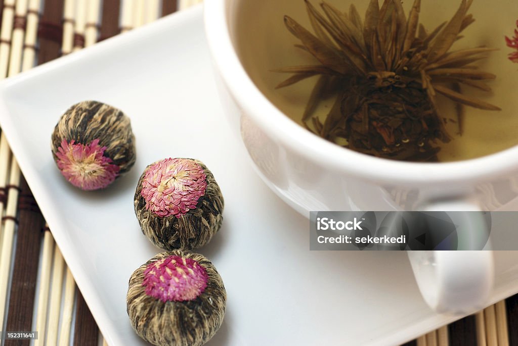 Chinês chá de jasmim - Foto de stock de Chá de Jasmim royalty-free
